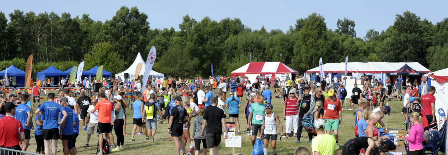 En bild från tävlingscentrum från PrinsensMinne 2015