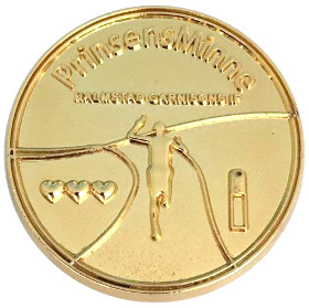 En bild på PrinsensMinnes förtjänstmedalj